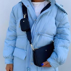 PETA AND JAIN CROSSBODY NYLON PURSE